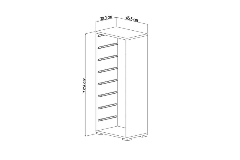 Versa Förvaringslådor 45,5 cm - Vit - Förvaring - Småförvaring - Förvaringslåda