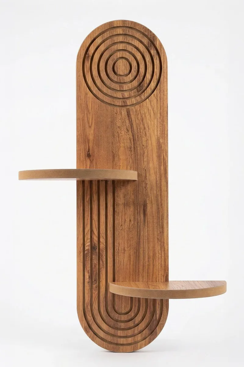 Virlin Vägghylla 26x35x13 cm, Ek