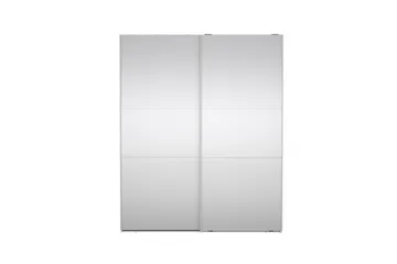 Takeru Garderob med Spegel 179x220 cm - Vit - Förvaring - Garderober & garderobssystem