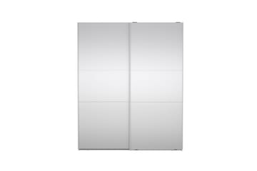 Takeru Garderob med Spegel 179x220 cm - Vit - Förvaring - Garderober & garderobssystem