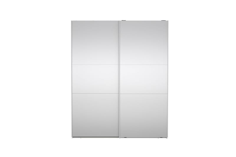 Takeru Garderob med Spegel 179x220 cm - Vit - Förvaring - Garderober & garderobssystem