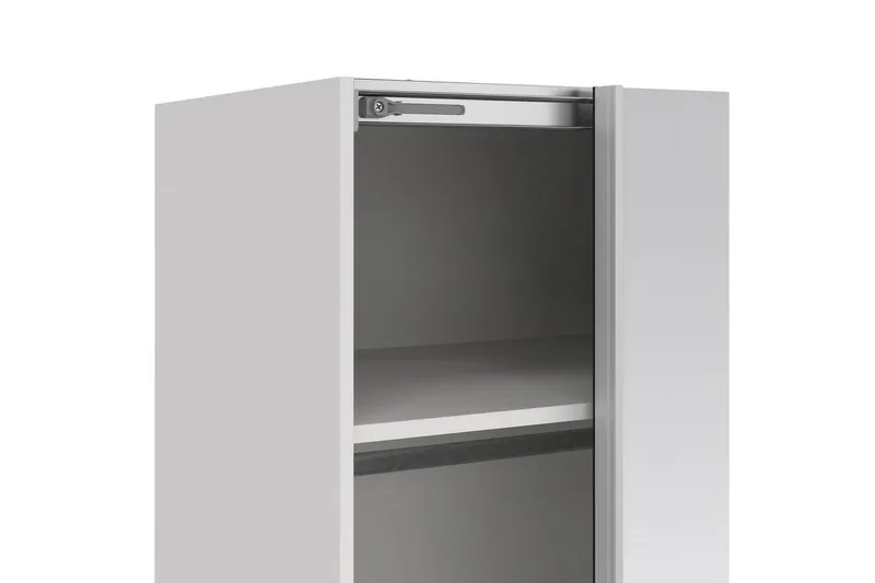 Takeru Garderob med Spegel 179x220 cm - Vit - Förvaring - Garderober & garderobssystem