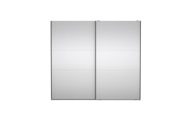 Takeru Garderob med Spegel 244x220 cm - Natur - Förvaring - Garderober & garderobssystem