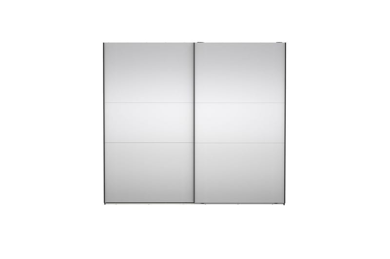 Takeru Garderob med Spegel 244x220 cm - Svart - Förvaring - Garderober & garderobssystem