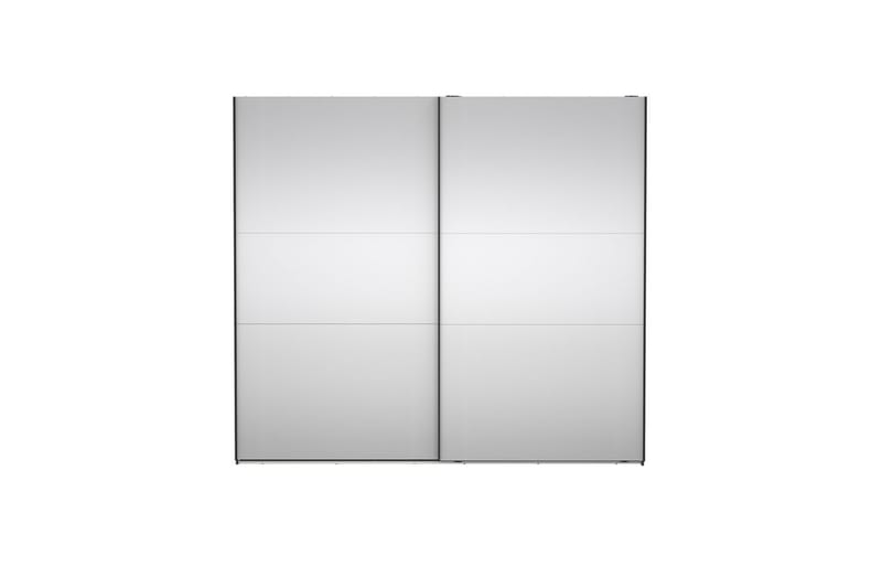 Takeru Garderob med Spegel 244x220 cm - Svart - Förvaring - Garderober & garderobssystem