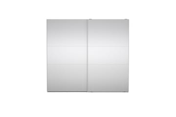 Takeru Garderob med Spegel 244x220 cm - Vit - Förvaring - Garderober & garderobssystem