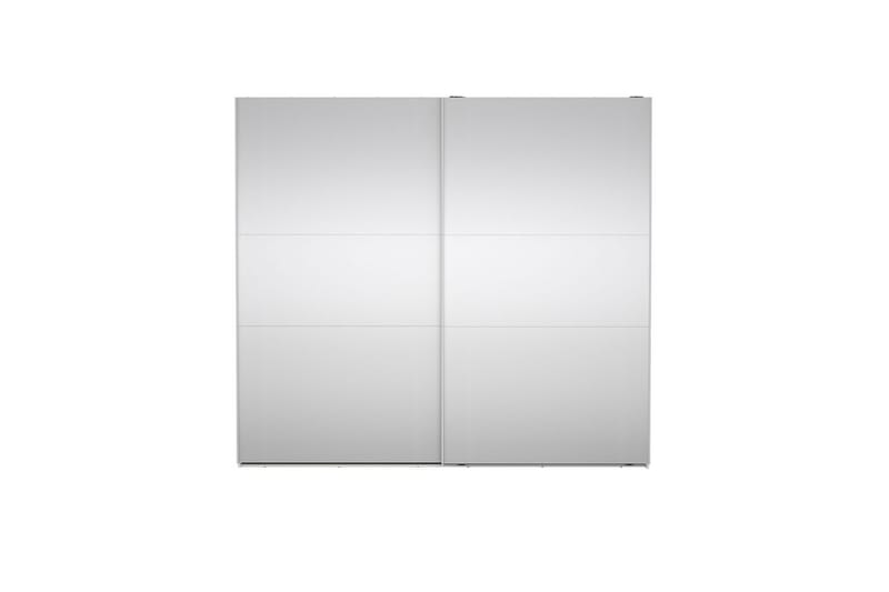 Takeru Garderob med Spegel 244x220 cm - Vit - Förvaring - Garderober & garderobssystem