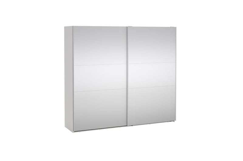 Takeru Garderob med Spegel 244x220 cm - Vit - Förvaring - Garderober & garderobssystem