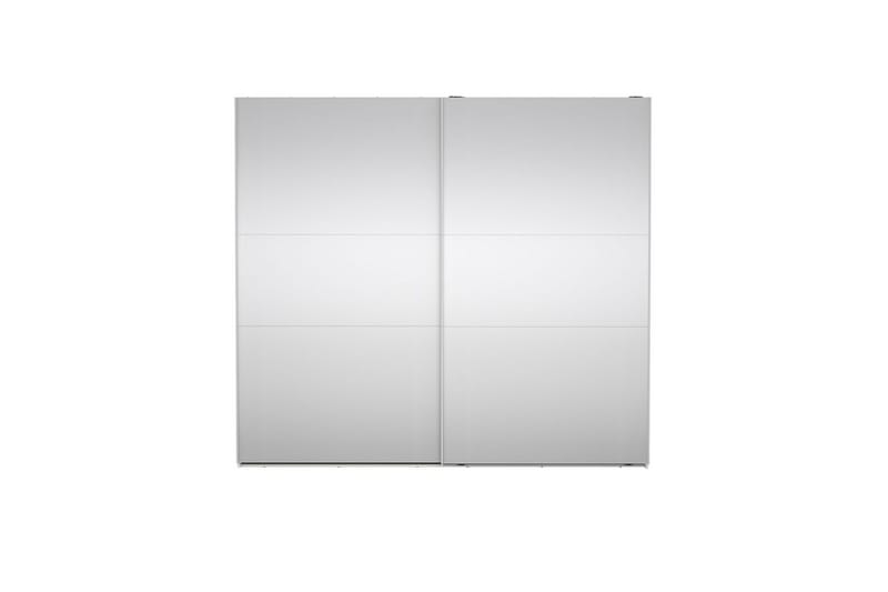 Takeru Garderob med Spegel 244x220 cm - Vit - Förvaring - Garderober & garderobssystem