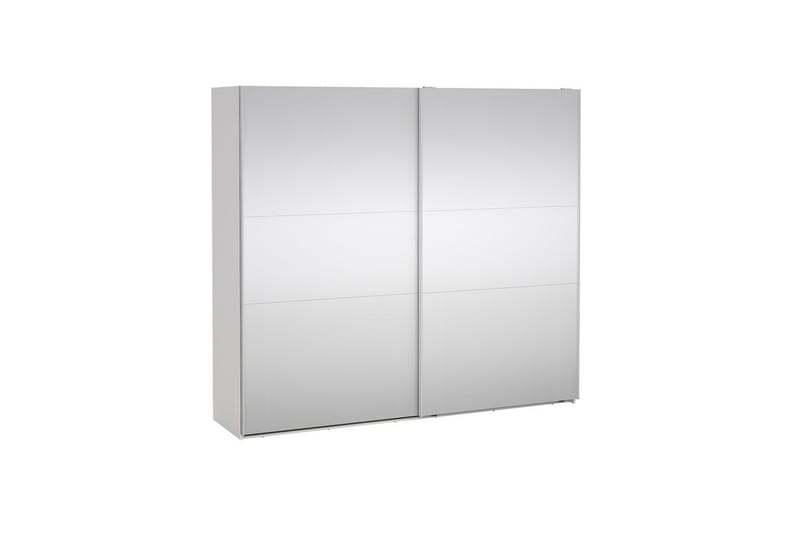 Takeru Garderob med Spegel 244x220 cm - Vit - Förvaring - Garderober & garderobssystem