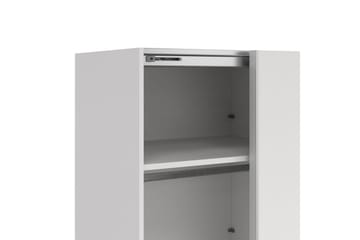 Takeru Garderob med Spegel 244x221 cm - Vit - Förvaring - Garderober & garderobssystem