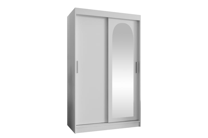 Tallmo Garderob m. Spegel 120x200 cm - Beige - Förvaring - Garderober & garderobssystem