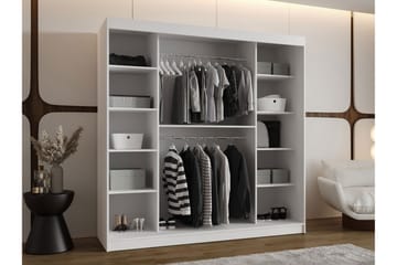 Tallmo Garderob m. Spegel 200x200 cm - 0 - Förvaring - Garderober & garderobssystem