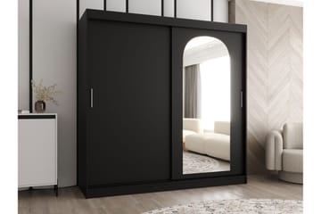 Tallmo Garderob m. Spegel 200x200 cm - Brun/Beige - Förvaring - Garderober & garderobssystem