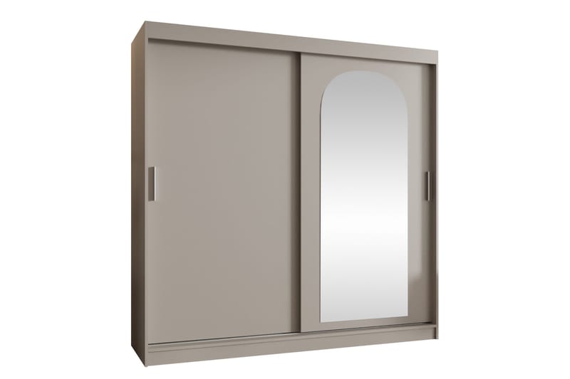 Tallmo Garderob m. Spegel 200x200 cm