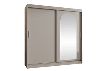 Tallmo Garderob m. Spegel 200x200 cm