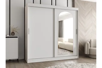 Tallmo Garderob m. Spegel 200x200 cm - Förvaring - Garderober & garderobssystem