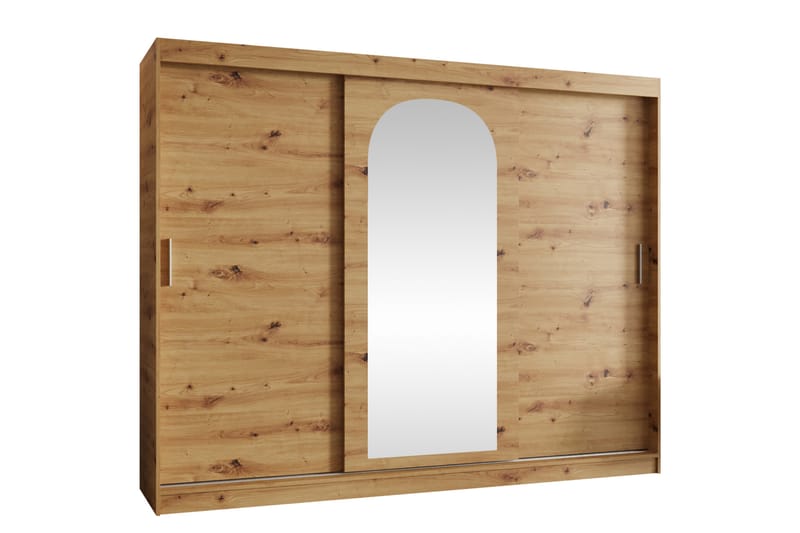 Tallmo Garderob m. Spegel 250x200 cm - 0 - Förvaring - Garderober & garderobssystem