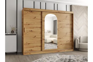 Tallmo Garderob m. Spegel 250x200 cm - Förvaring - Garderober & garderobssystem