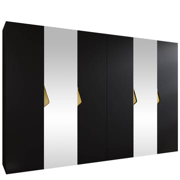 Tensa Garderob med spegel 300 cm - svart - Förvaring - Garderober & garderobssystem