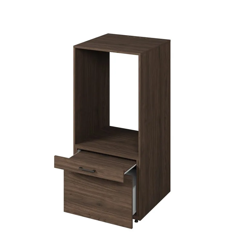 Tvättmaskin/Torkskåp Aza 1 Låda 1 Hylla - Walnut Villa - Förvaring - Badrumsförvaring