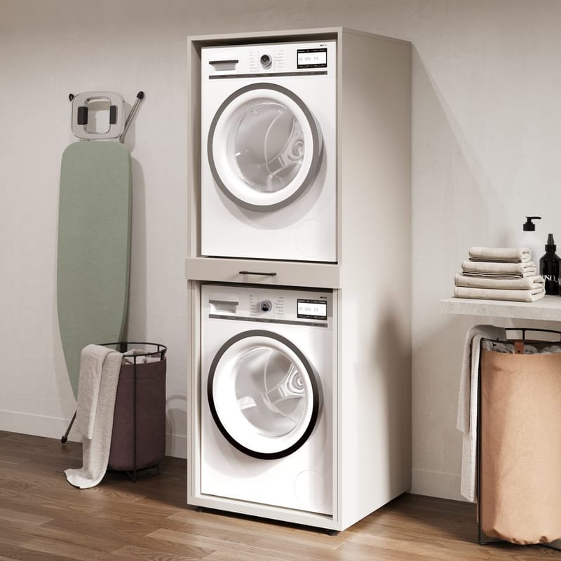 Tvättmaskin/Torktumlarskåp Aza 1 Hylla - Kashmir - Förvaring - Badrumsförvaring