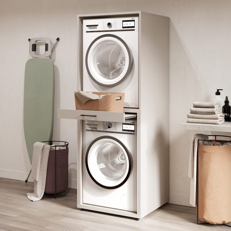 Tvättmaskin/Torktumlarskåp Aza 1 Hylla - Kashmir - Förvaring - Badrumsförvaring