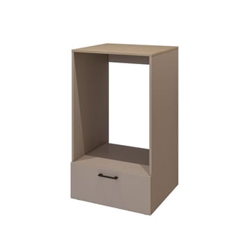 Tvättmaskin/Torktumlarskåp Rosa med 1 låda - Förvaring - Badrumsförvaring