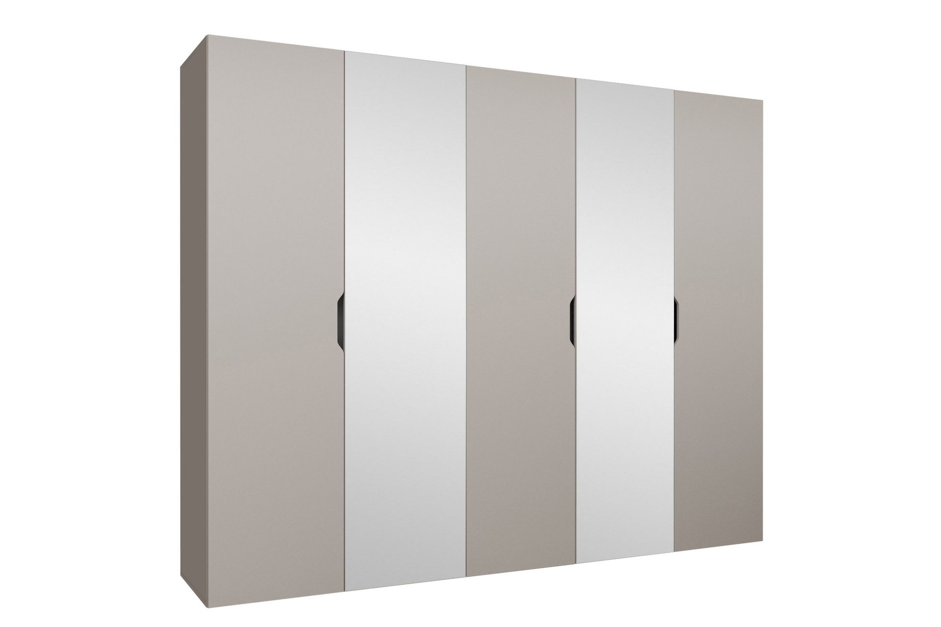 Abano Garderob m. Spegel 52x202 cm - Beige