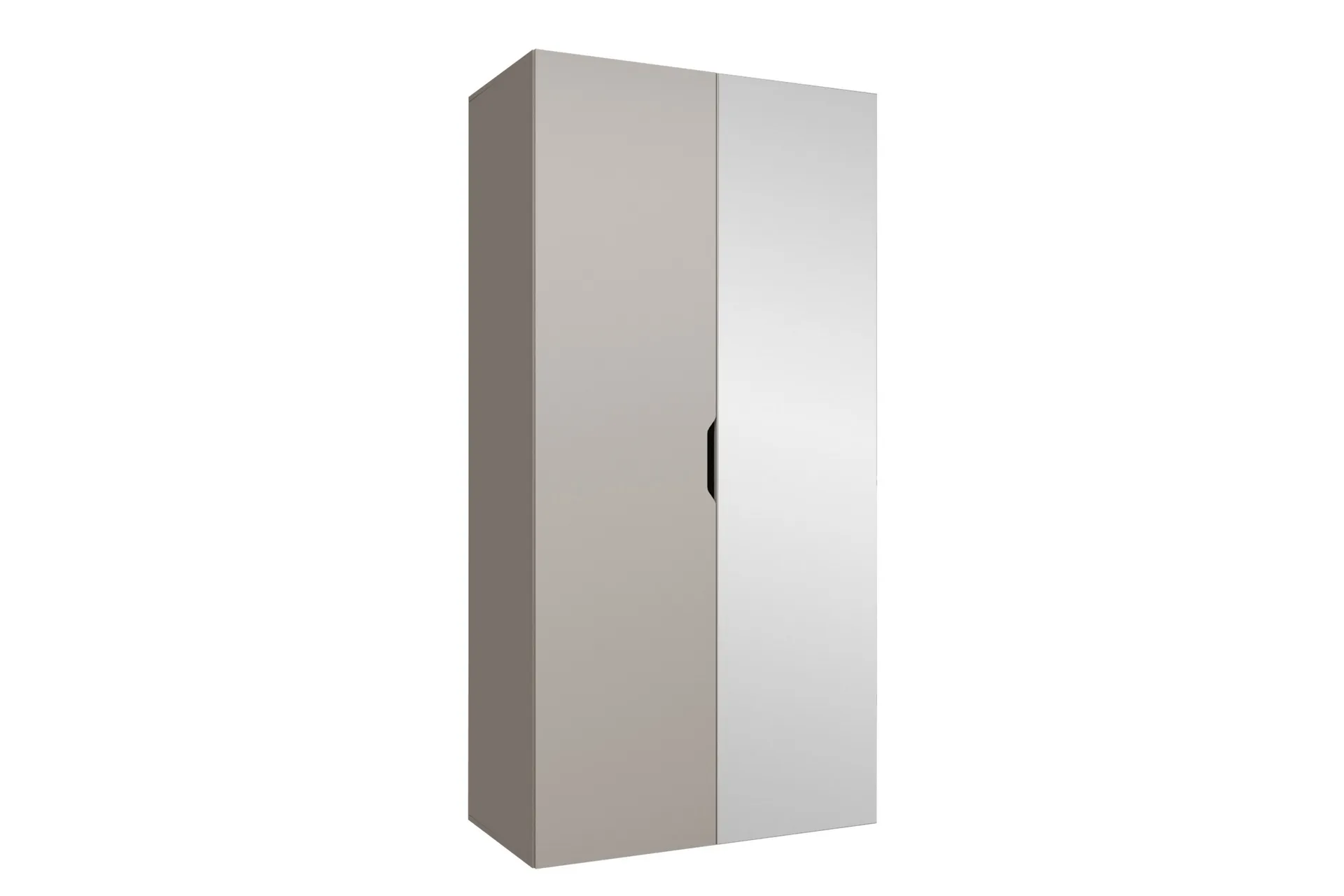 abano garderob m. spegel 52x202 cm -