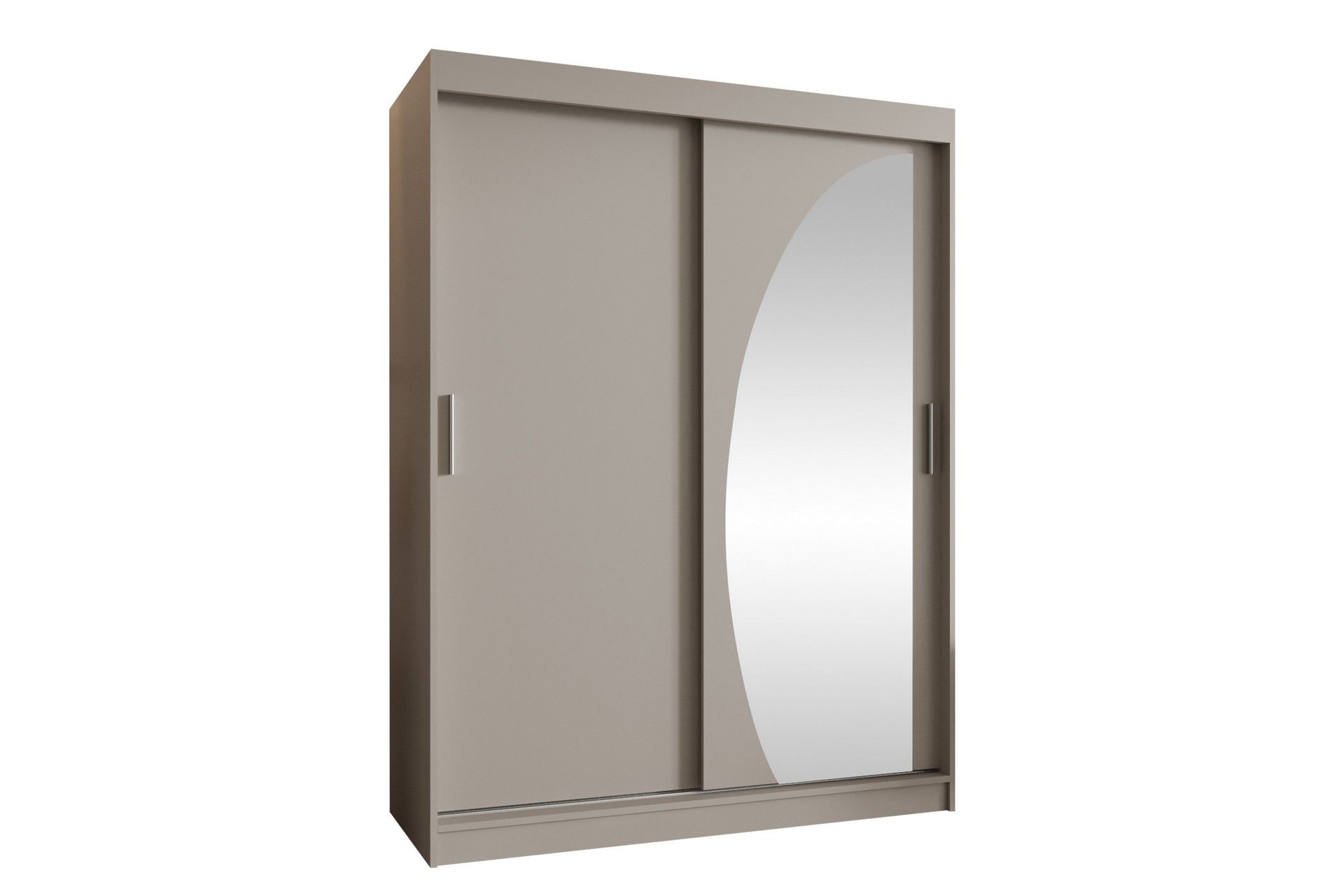 Amira Garderob m. Spegel 150x200 cm - Beige