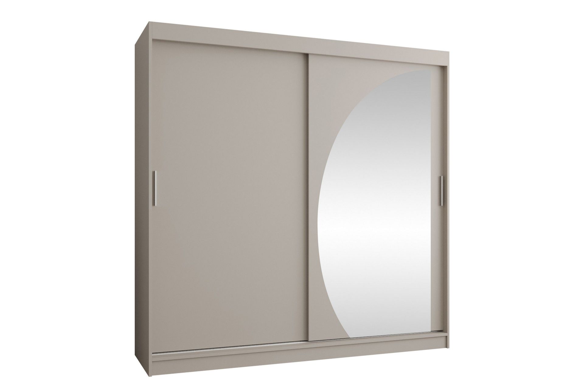 Amira Garderob m. Spegel 200x200 cm -