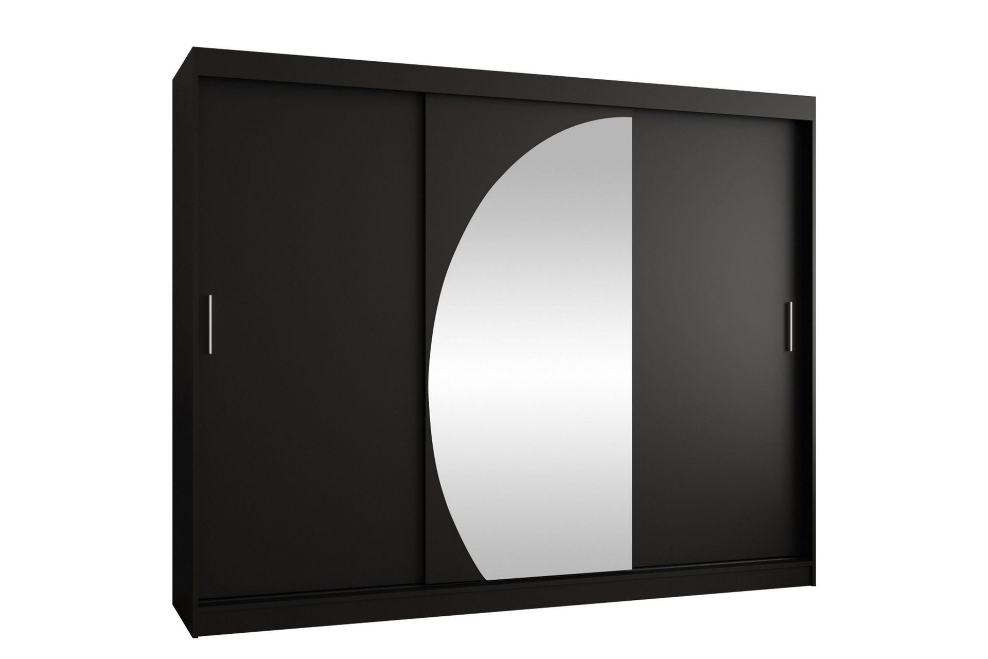 Amira Garderob m. Spegel 250x200 cm - Vit