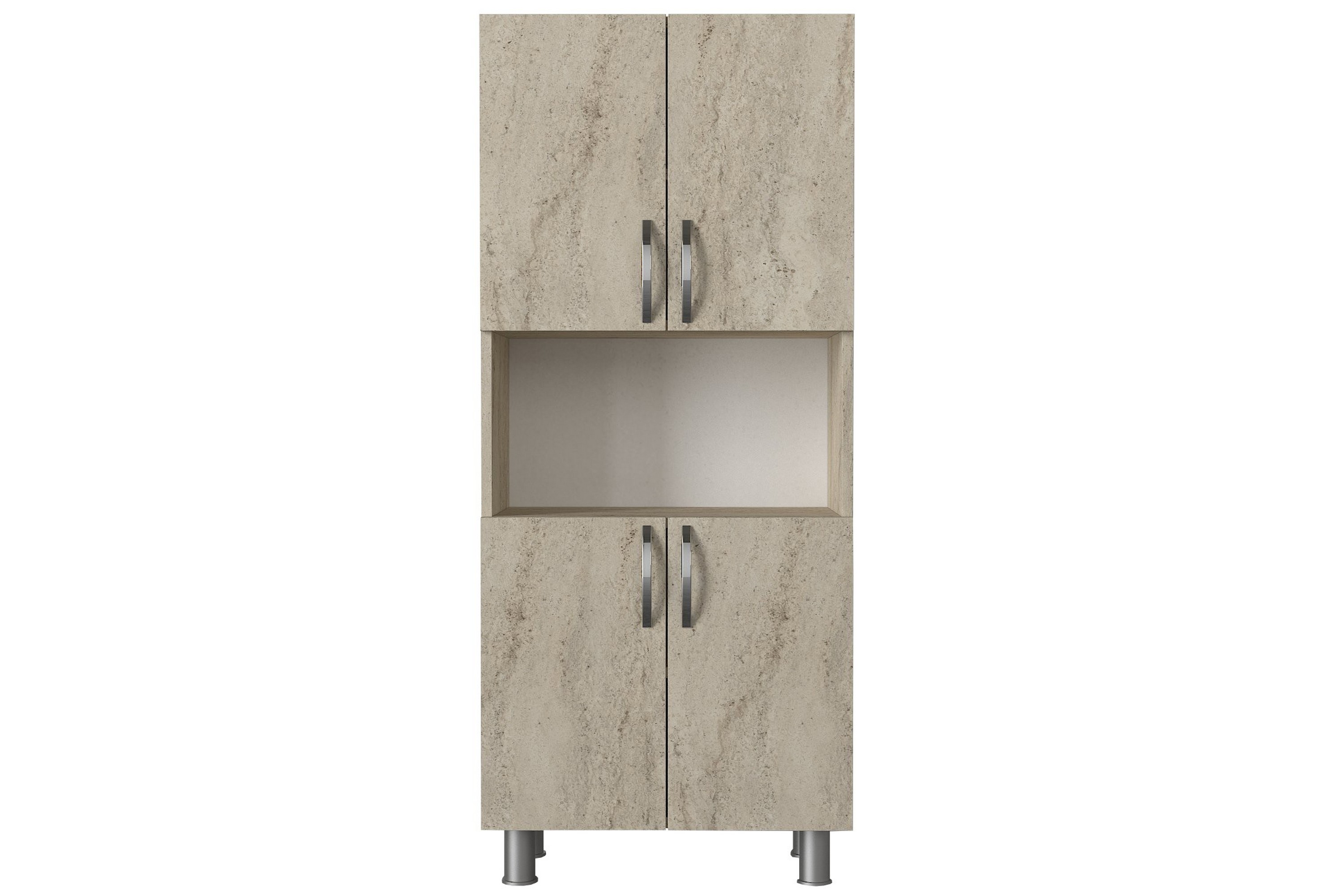Högskåp Badrum Huette Beige