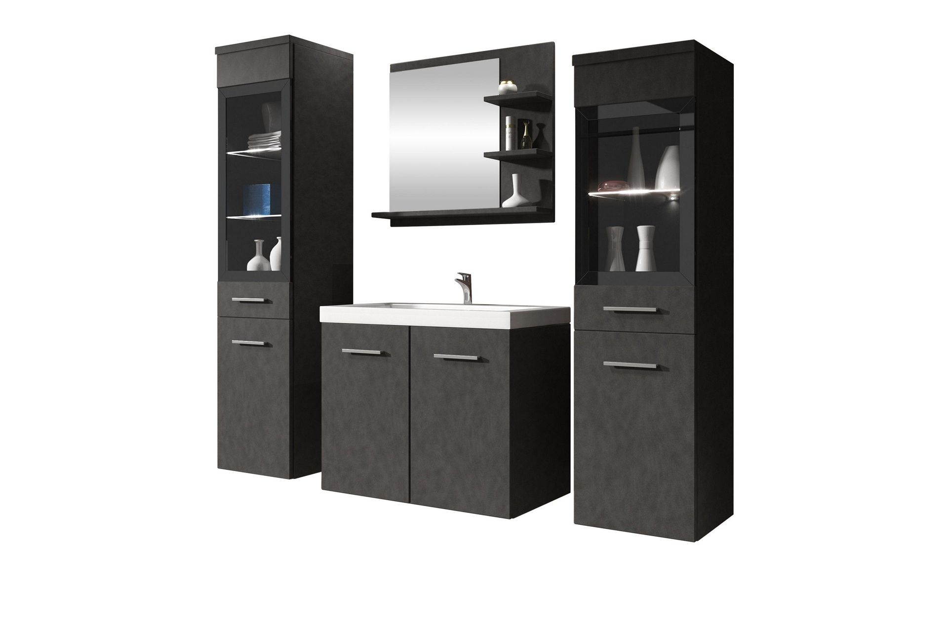 Somender Möbelset för Badrum 132 cm -