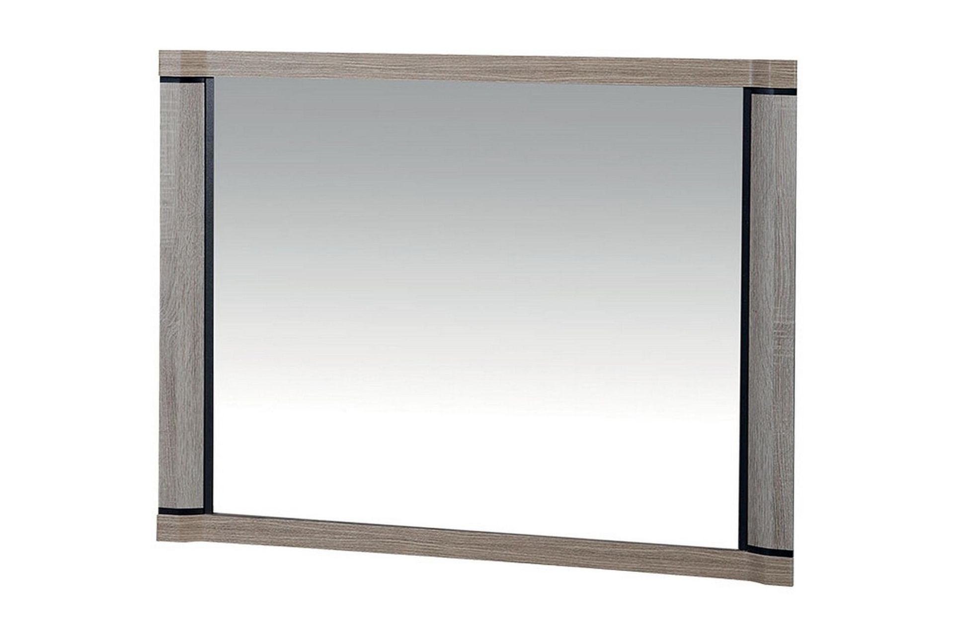 Dallas Spegelskåp 115x1x82 cm LED-belysning - Grå|Vit