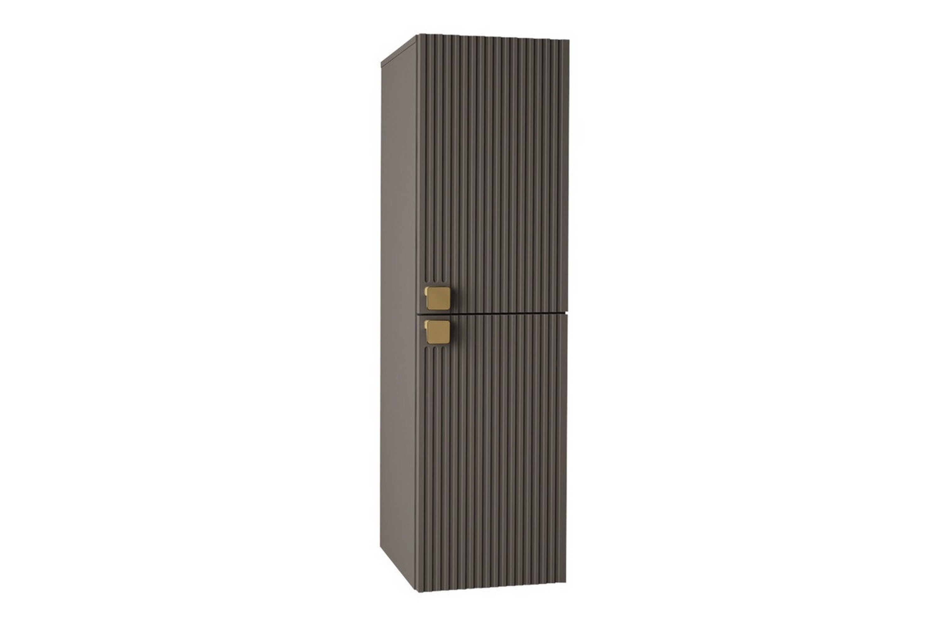 Högskåp Badrum Glenndale 120 cm Grå