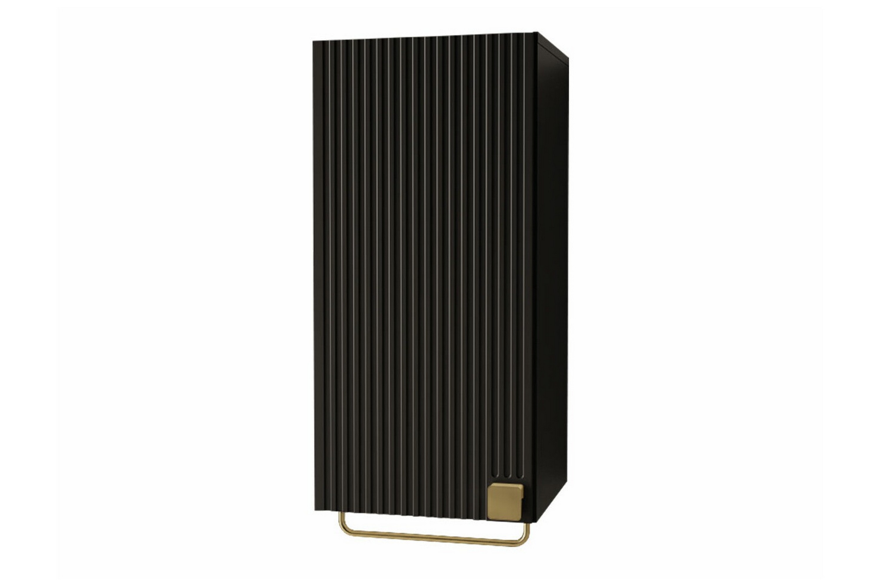 Högskåp Badrum Glenndale 73 cm Svart