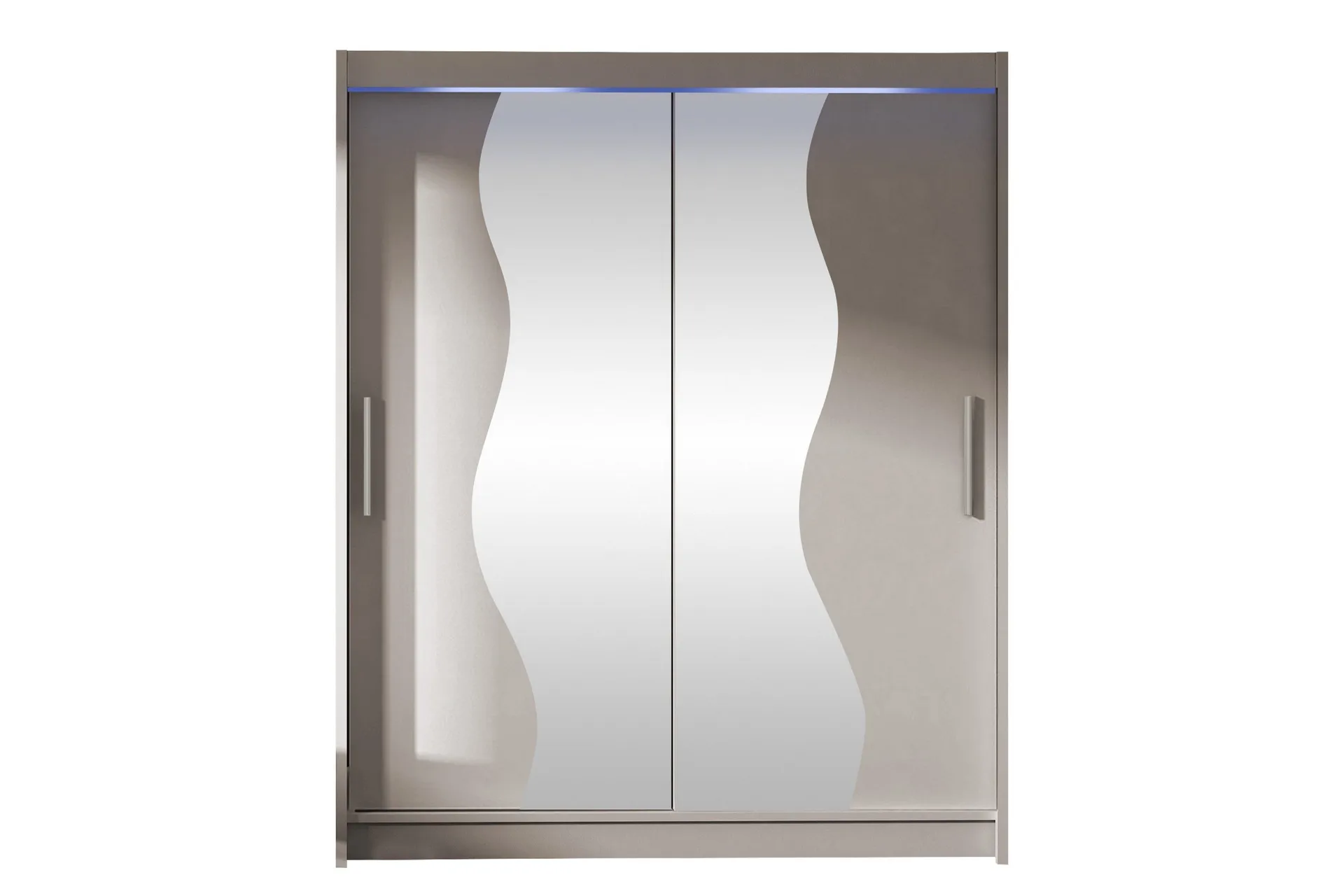 Bay Garderob m. Spegel 150x200 cm - Beige