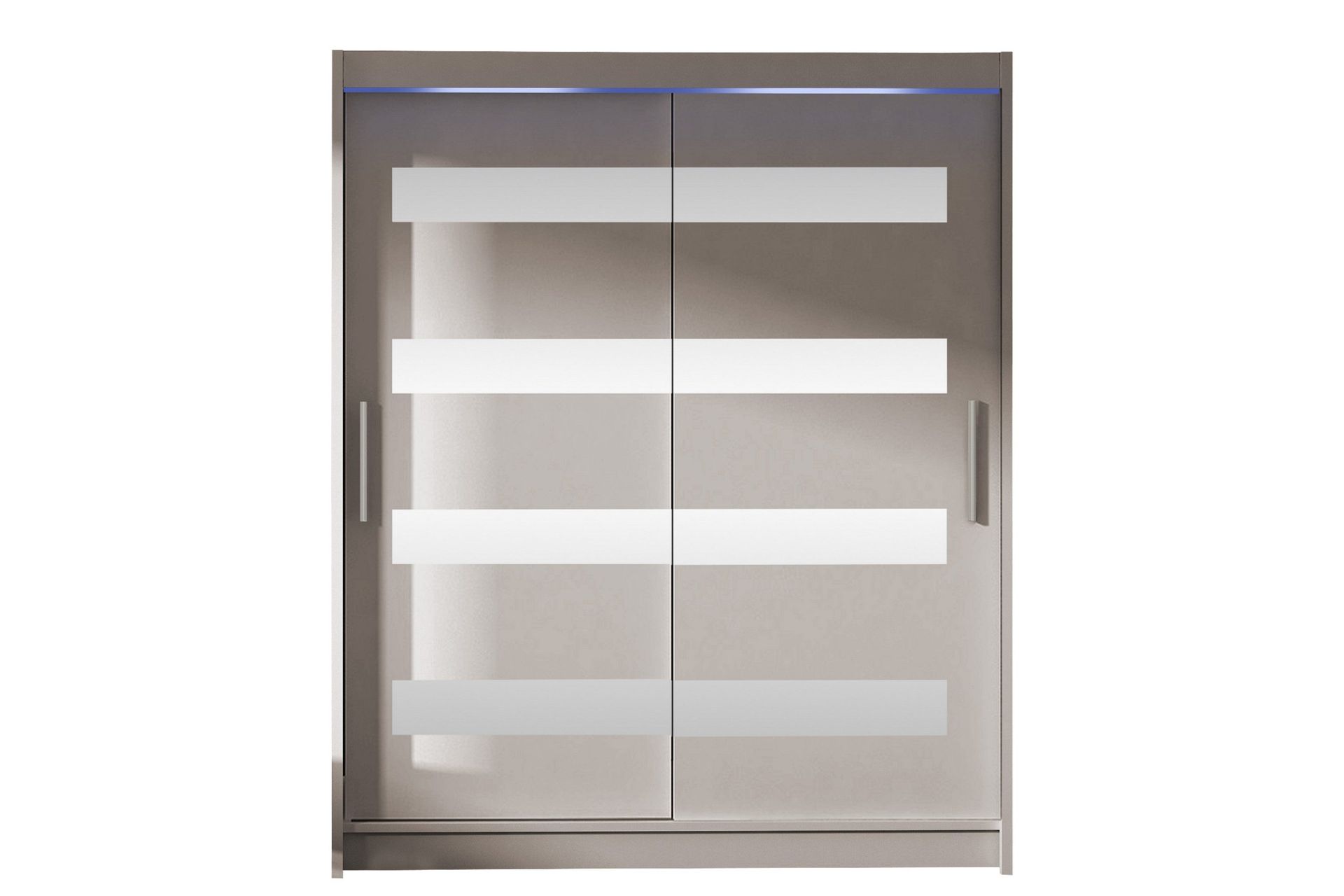 Bay Garderob m. Spegel 150x200 cm - Beige