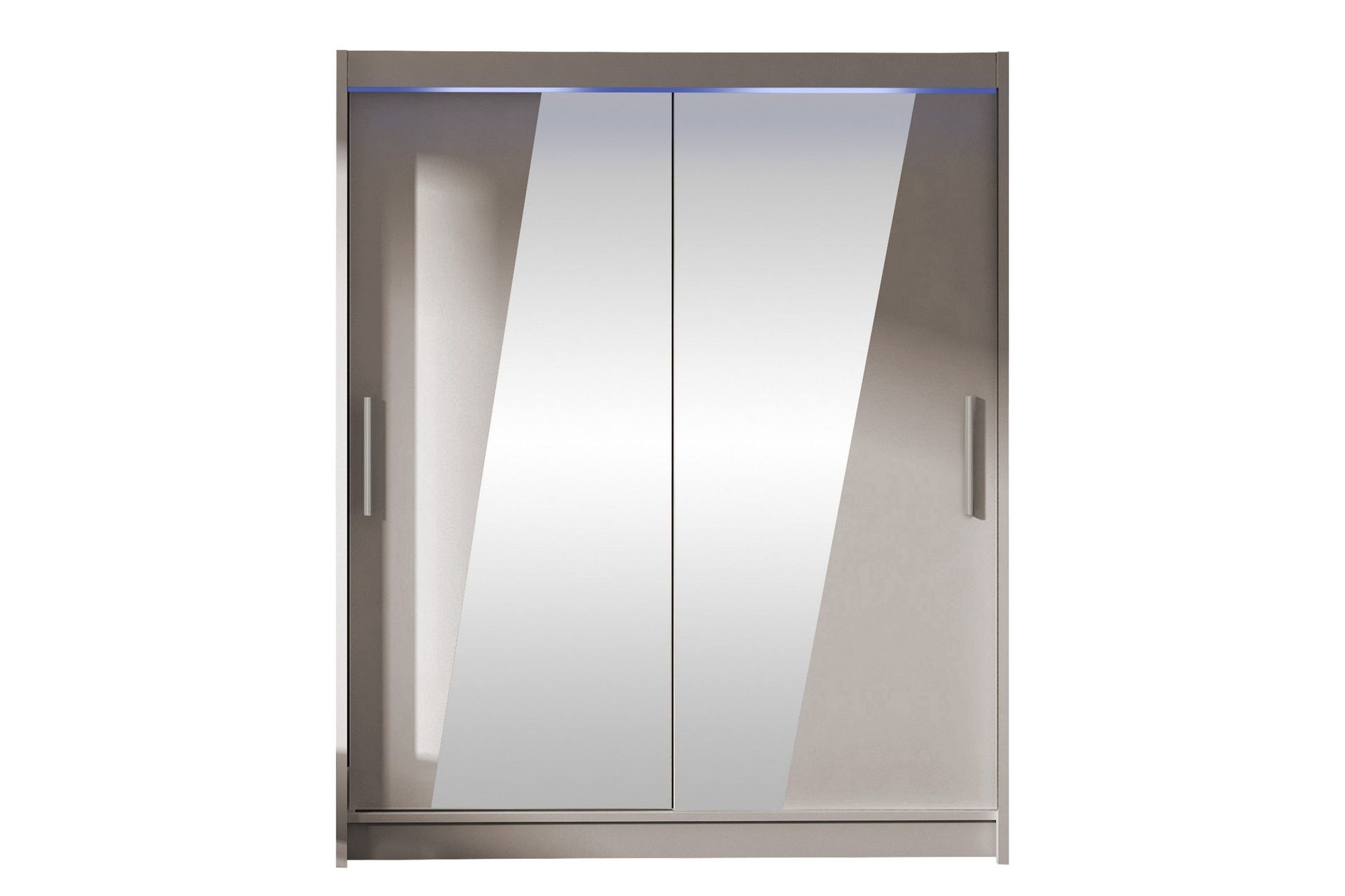 Bay Garderob m. Spegel 150x200 cm - Gr&aring;