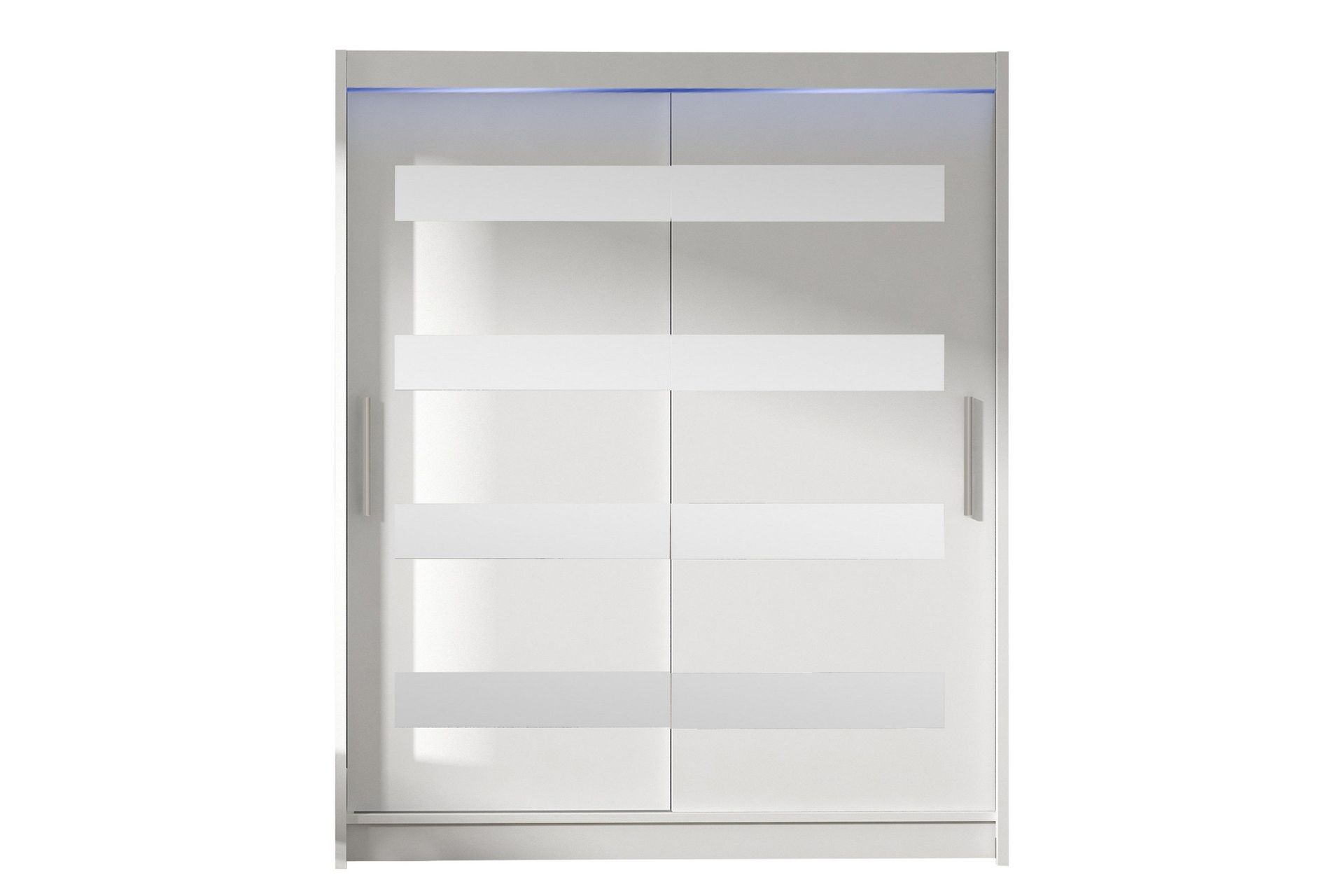 Bay Garderob m. Spegel 150x200 cm - Vit