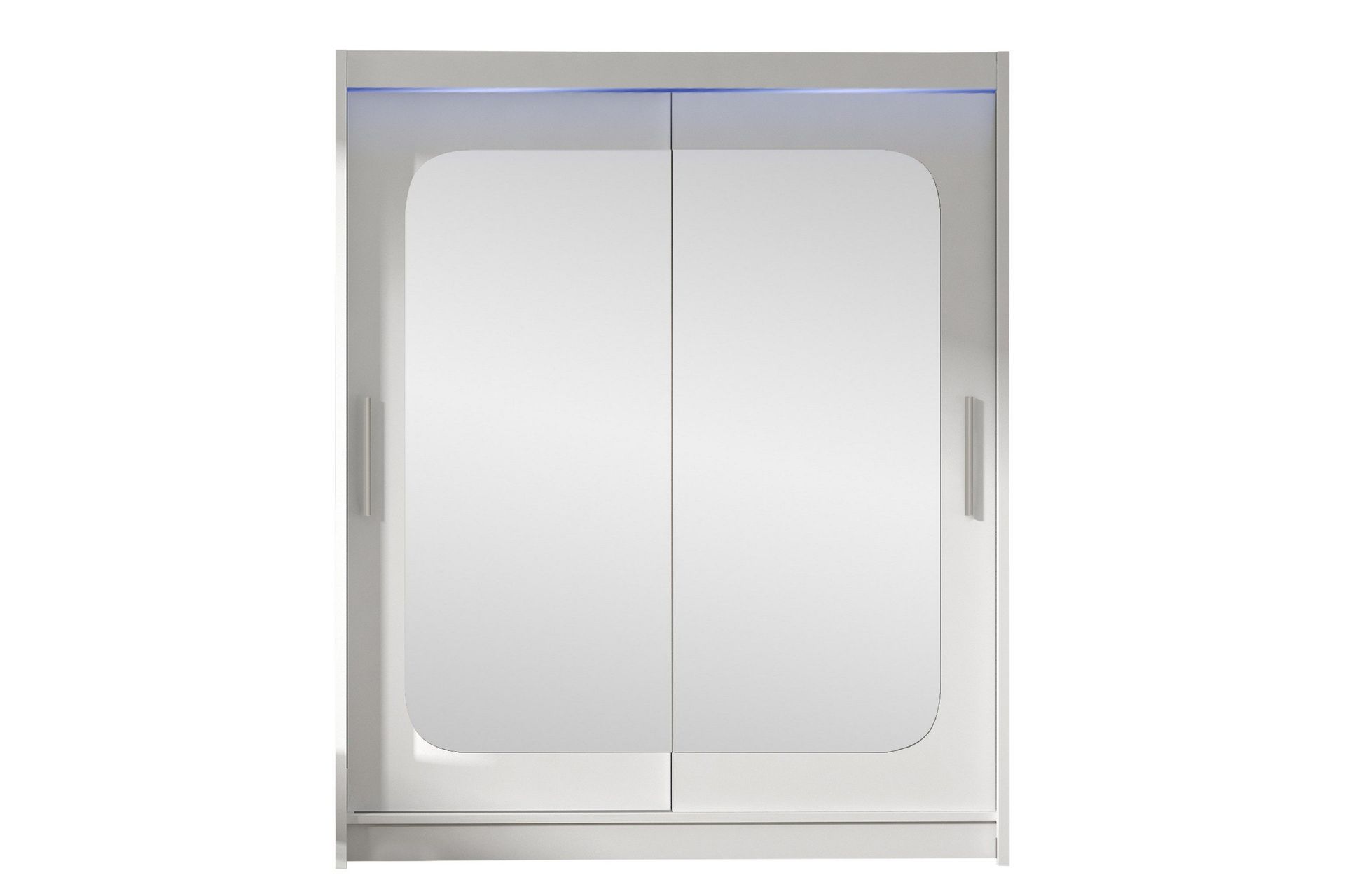 Bay Garderob m. Spegel 150x200 cm - Vit