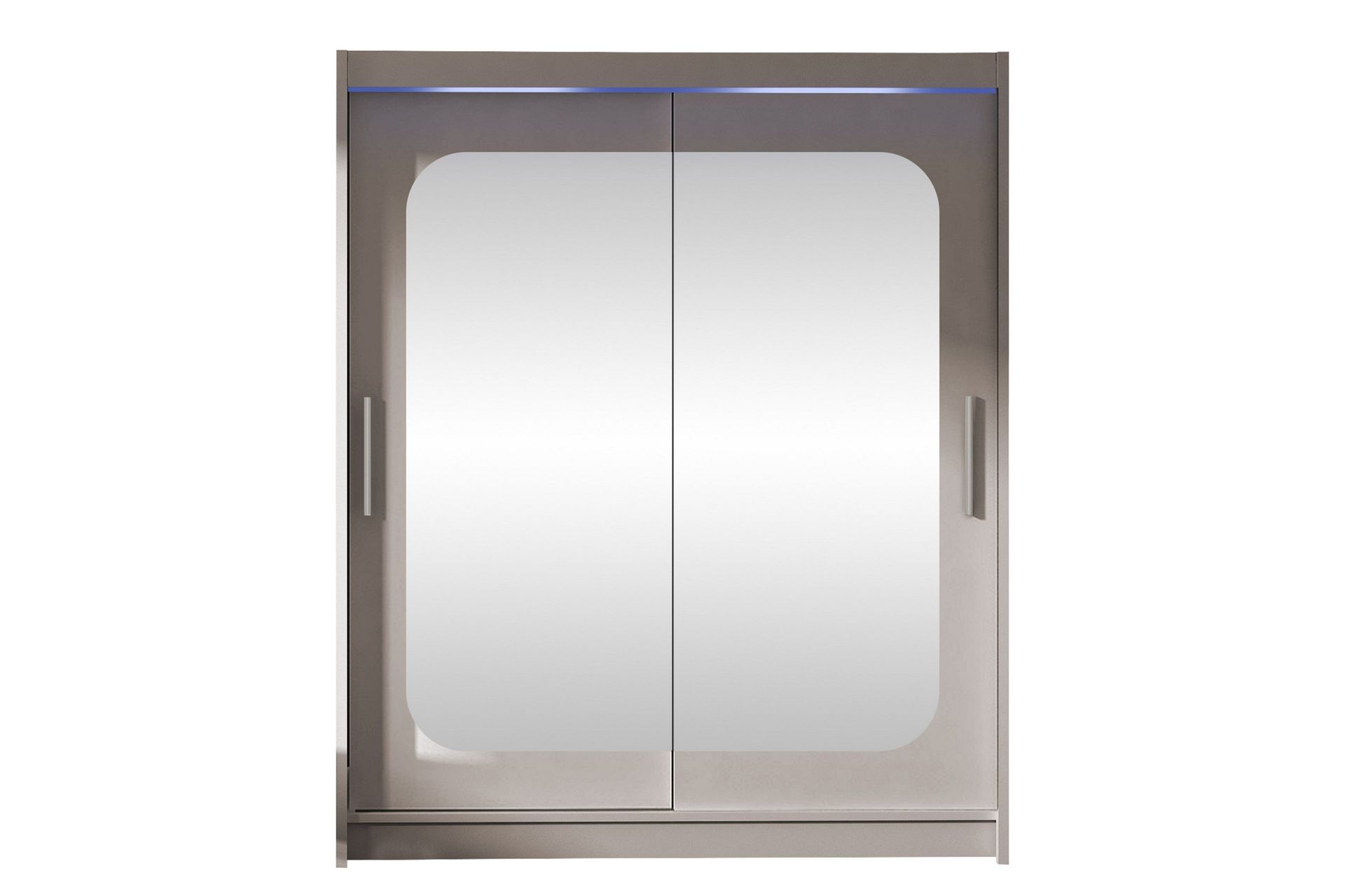 Bay Garderob m. Spegel 150x200 cm - Vit