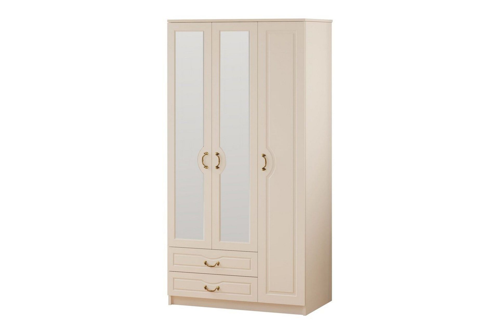 Beyric Garderob 105x210 cm - Matt Vit