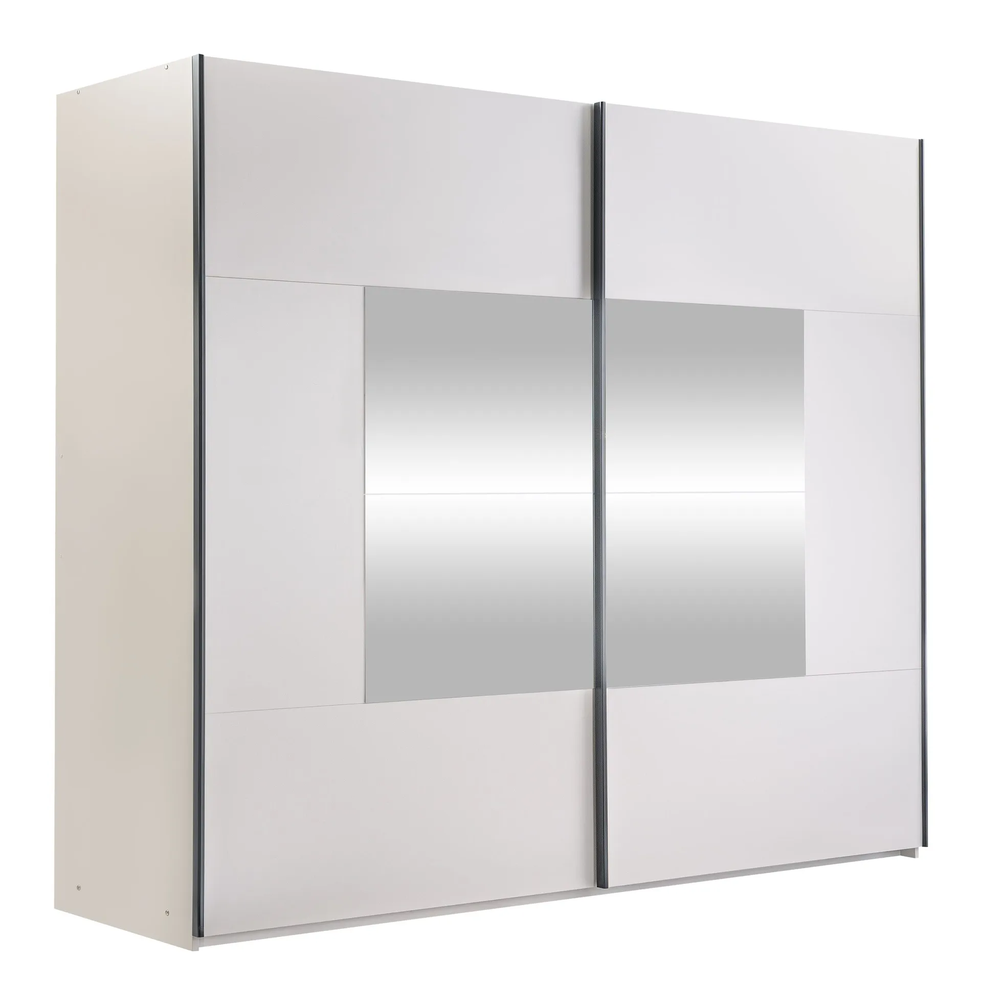 binche garderob med spegel 250x215 cm - beige