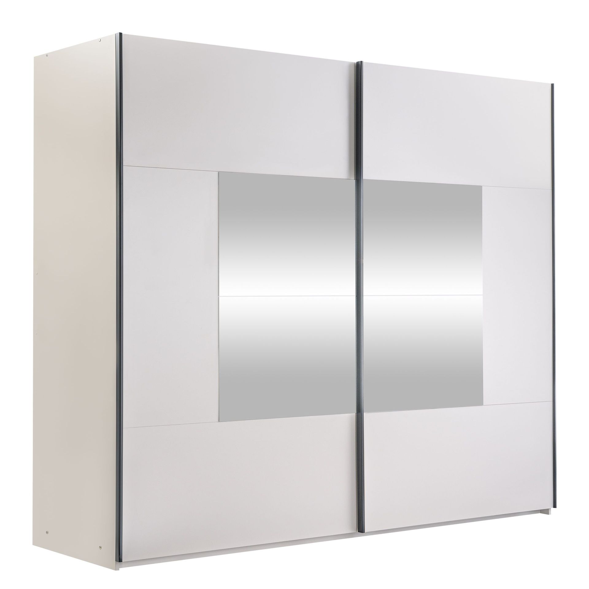 Binche Garderob med Spegel 250x215 cm - Beige