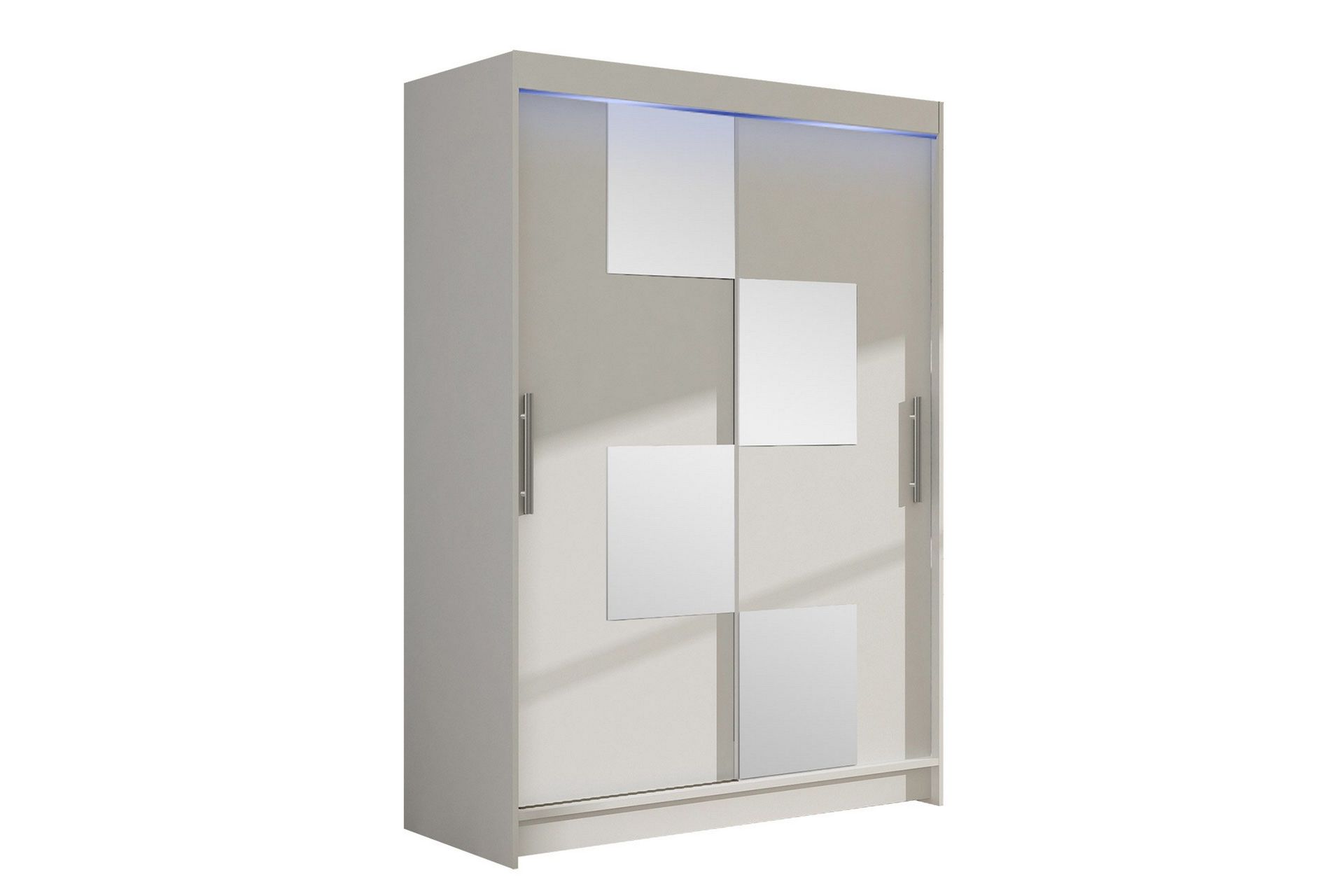 Biscayne Garderob m. Spegel 120x200 cm - Gr&aring;