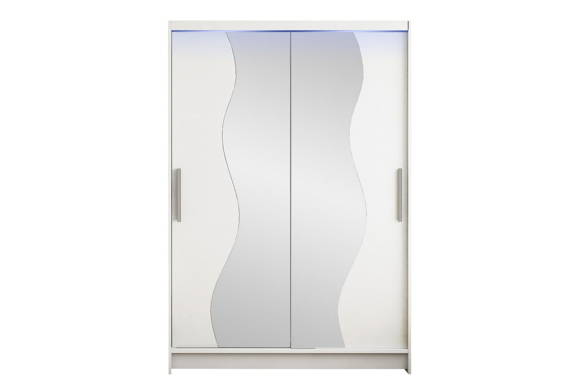 Biscayne Garderob m. Spegel 120x200 cm - Vit