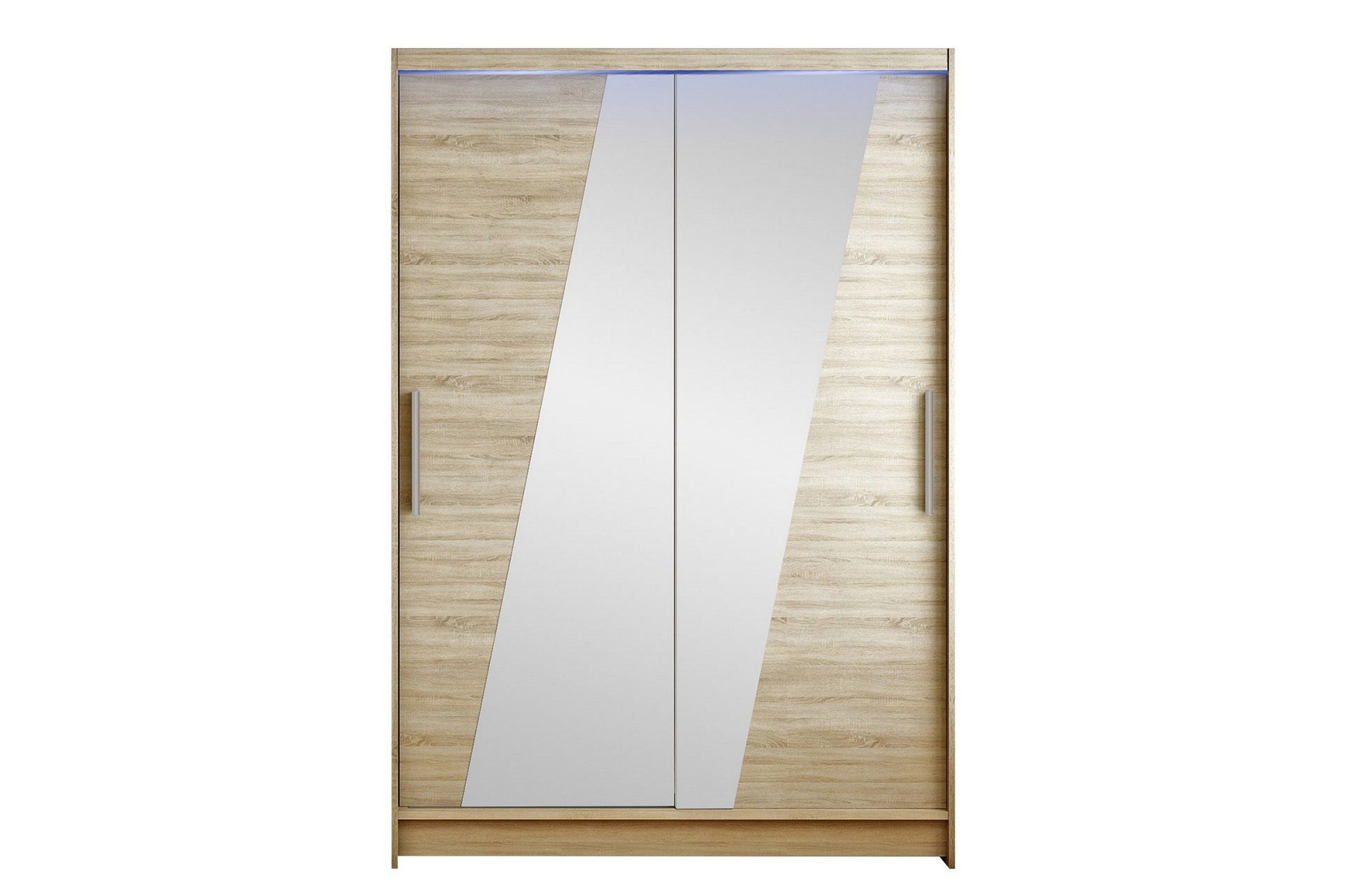 Estella Garderob med Spegel 120x200 cm - Beige